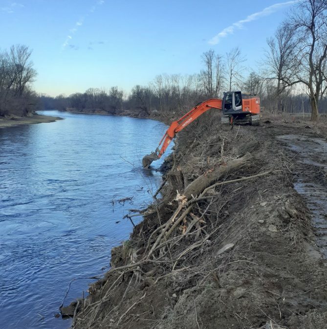 Excavation works on the pilot site in Hrastje Mota have started