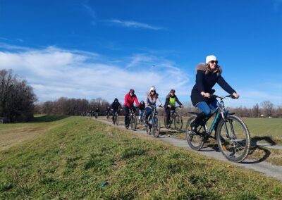 Winter Wetlands Bike Tour within the LIFE RESTORE for MDD project - in Action